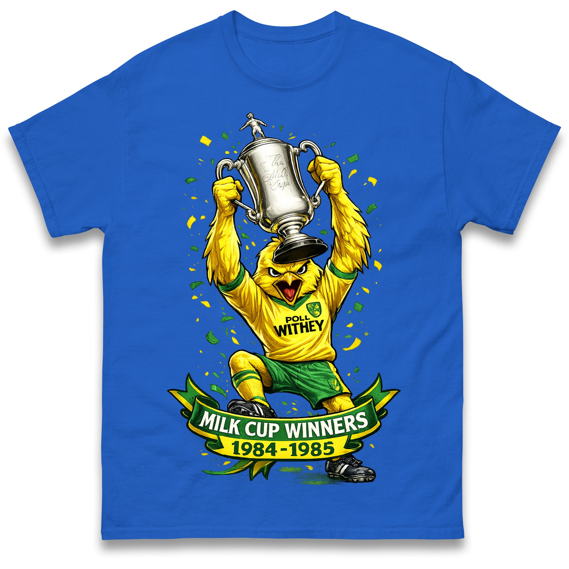 Norwich City Milk Cup Winners Shirt
