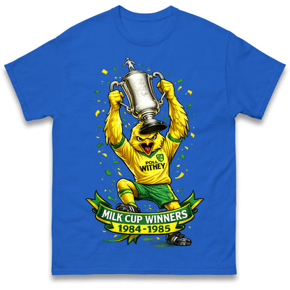 Norwich City Milk Cup Winners Shirt