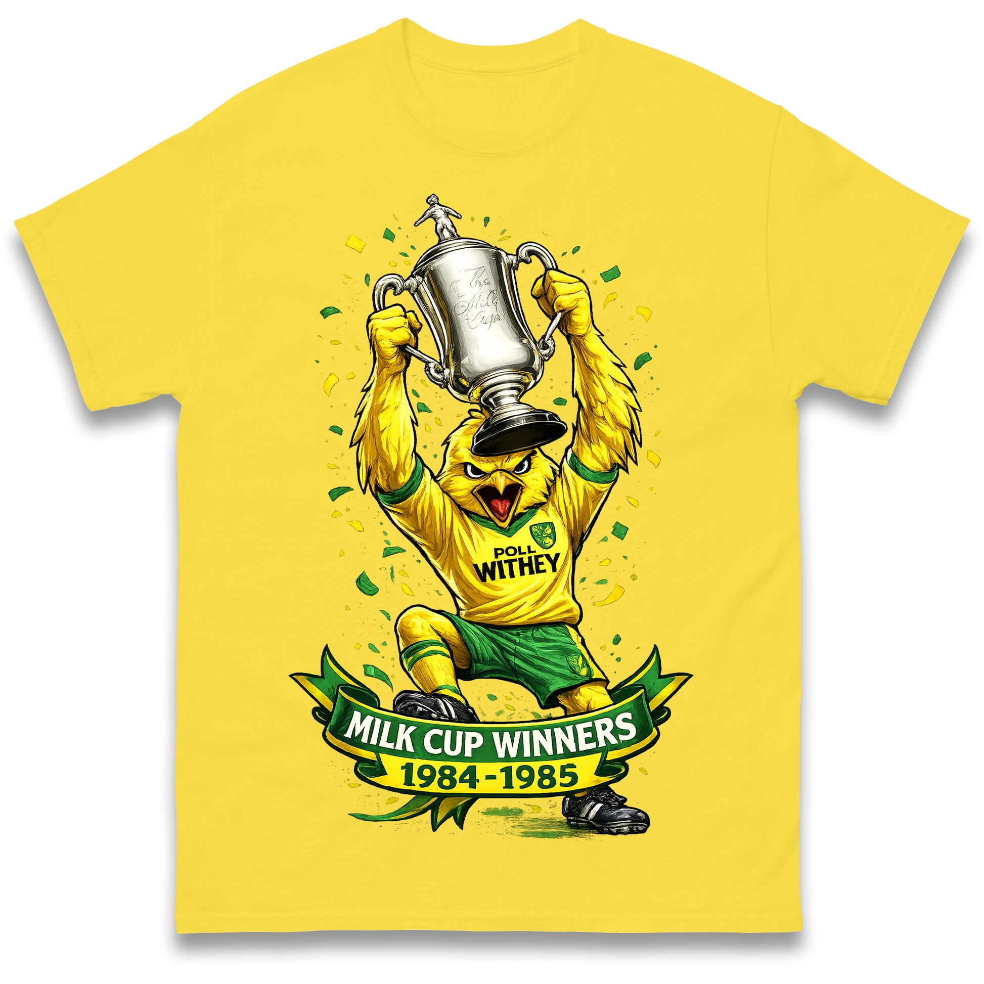 Norwich City Milk Cup Winners Shirt