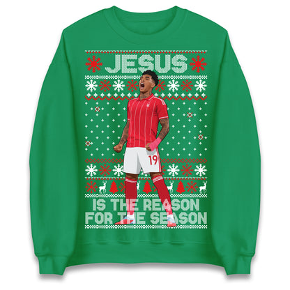 Nottm Forest FC Christmas Jumper