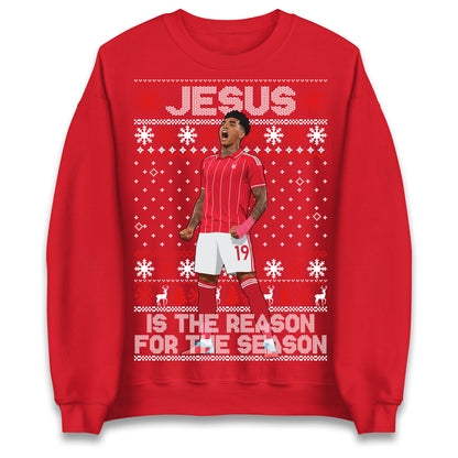 Nottm Forest FC Christmas Jumper