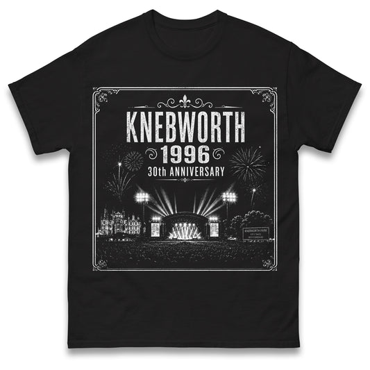 Oasis Knebworth 1996 30th Anniversary T Shirt