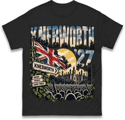 Oasis Knebworth Live '27 T Shirt
