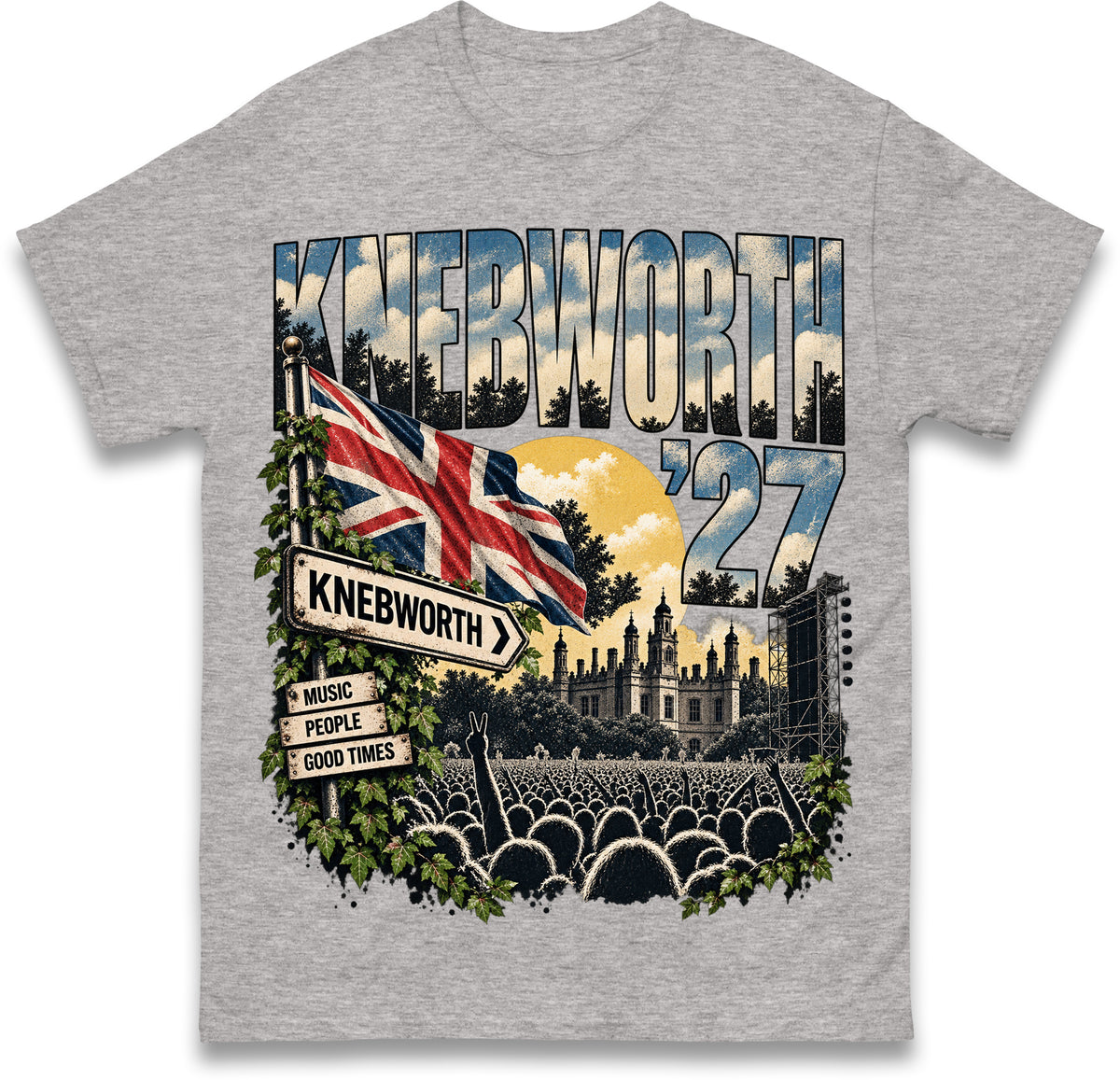 Oasis Knebworth Live '27 T Shirt