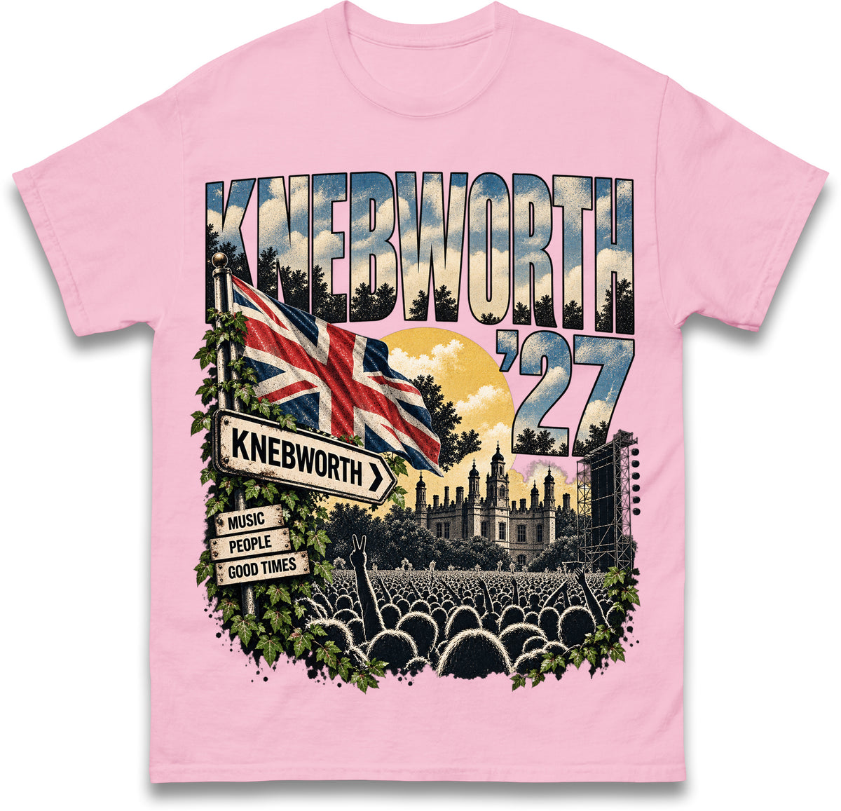 Oasis Knebworth Live '27 T Shirt