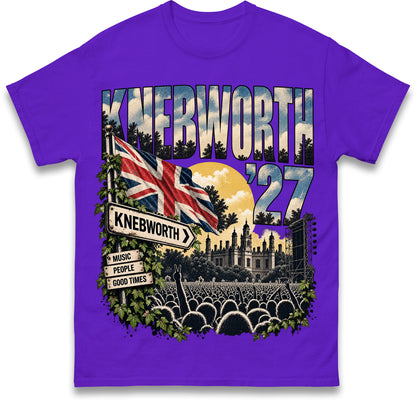 Oasis Knebworth Live '27 T Shirt