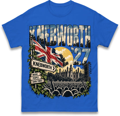 Oasis Knebworth Live '27 T Shirt