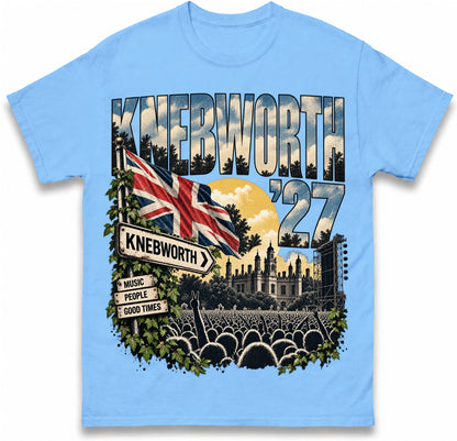 Oasis Knebworth Live '27 T Shirt