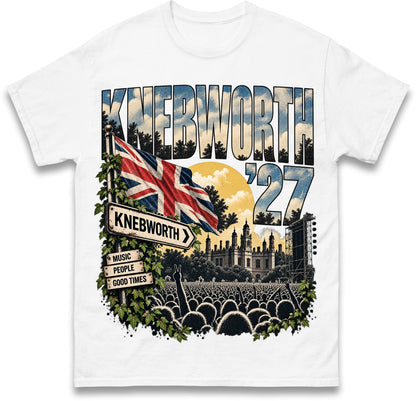 Oasis Knebworth Live '27 T Shirt