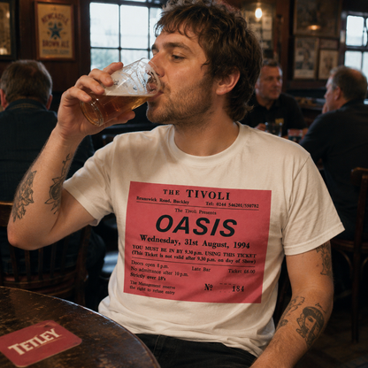 Oasis Tivoli Ticket T Shirt