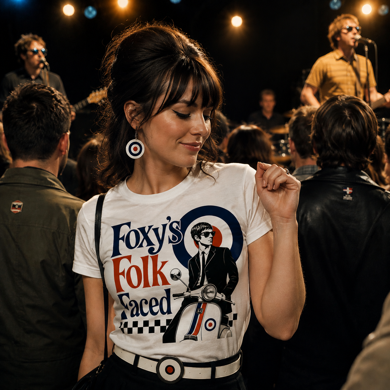 Ocean Colour Scene Foxys Folk Faced T Shirt
