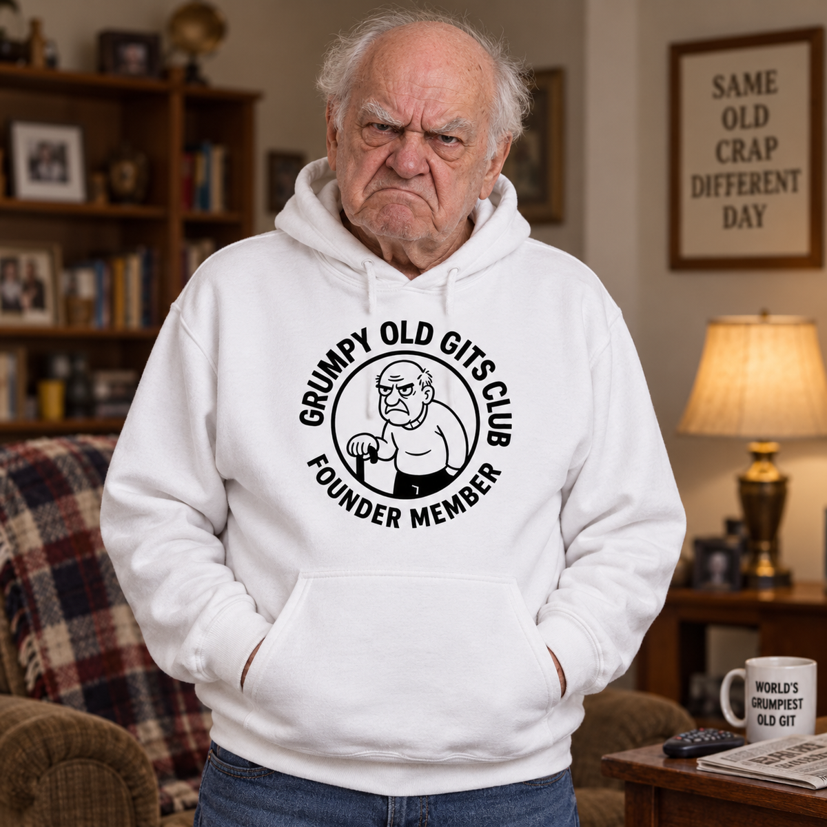 Old-Guys Rule Hoodie