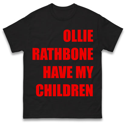 Ollie Rathbone Have My Children Rob McElhenney Wrexham Shirt