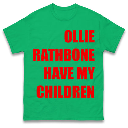 Ollie Rathbone Have My Children Rob McElhenney Wrexham Shirt