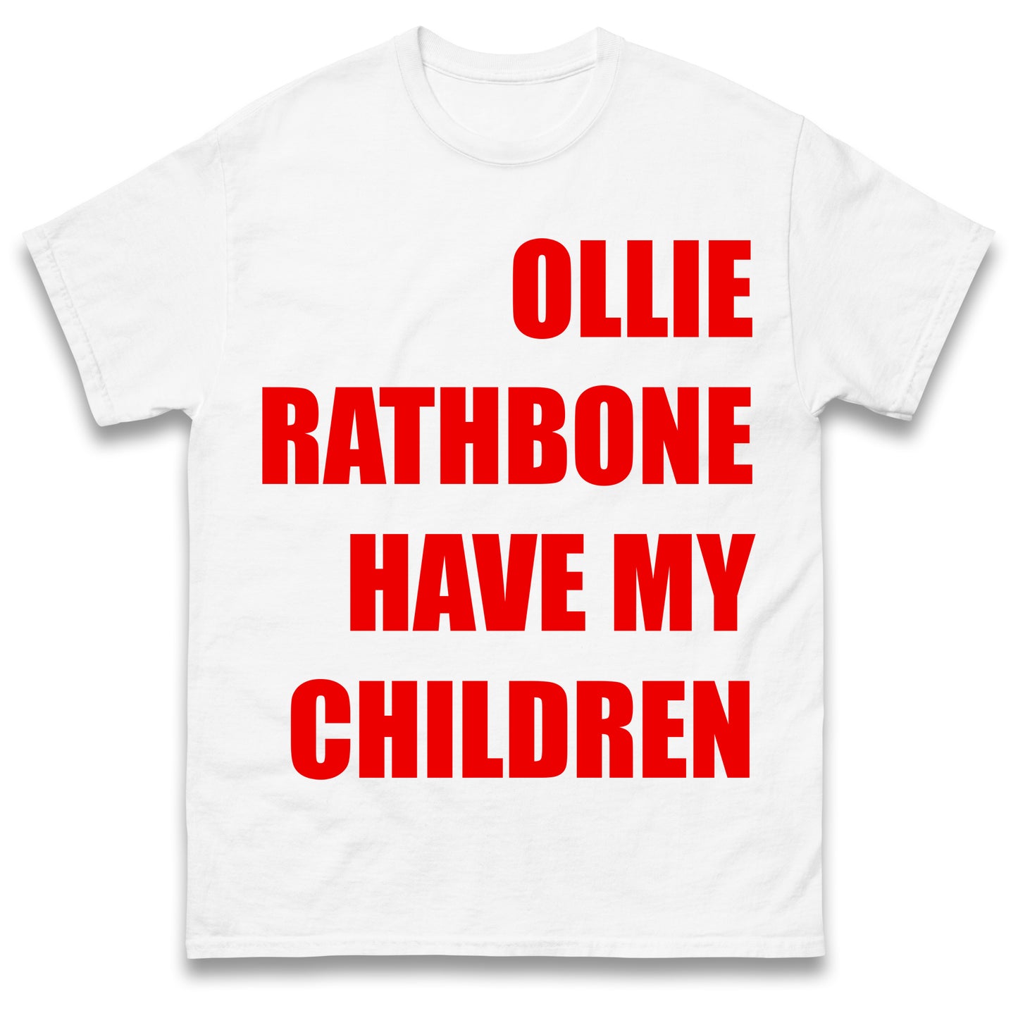 Ollie Rathbone Have My Children Rob McElhenney Wrexham Shirt