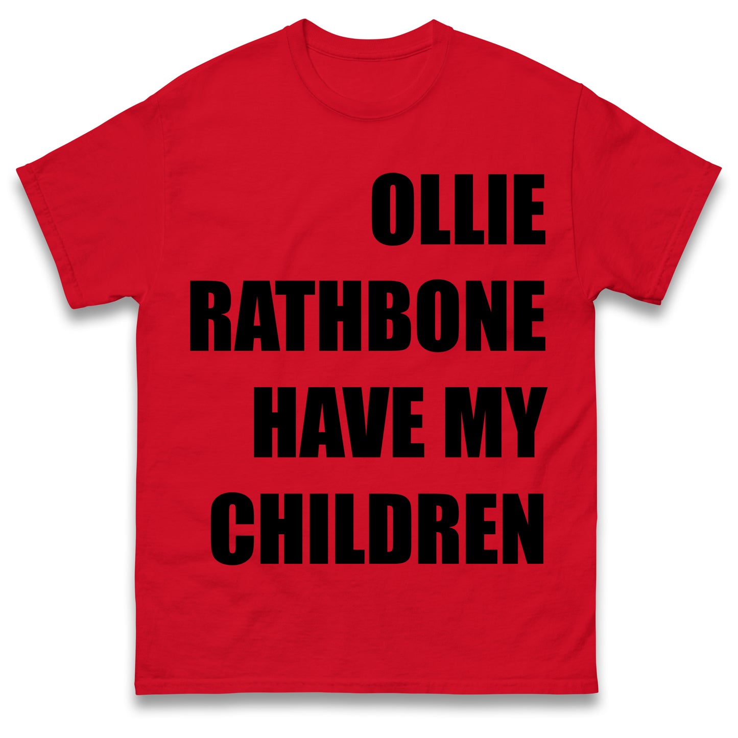 Ollie Rathbone Have My Children Rob McElhenney Wrexham Shirt