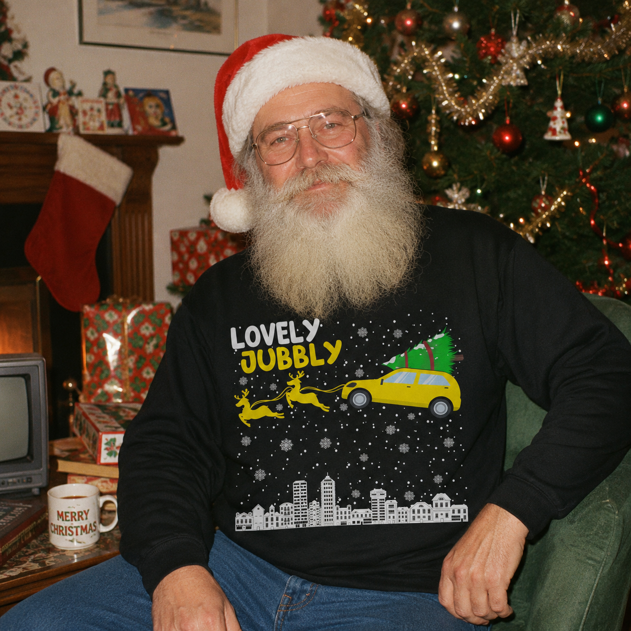 Only Fools and Horses Lovely Jubbly Christmas Jumper