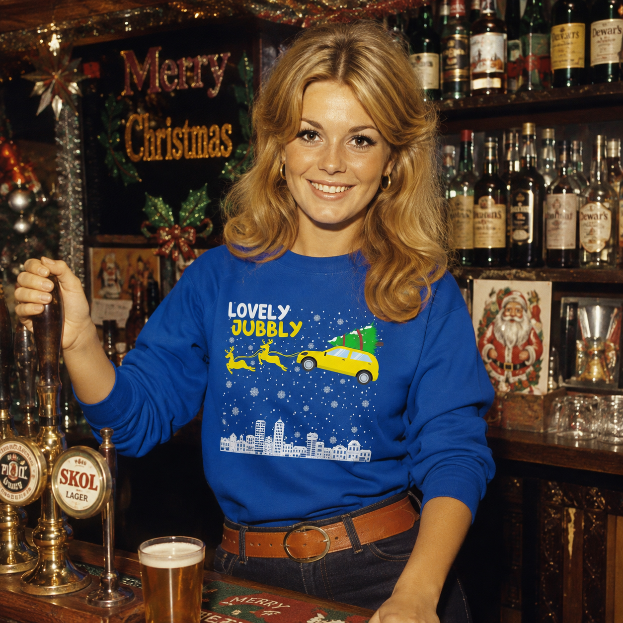 Only Fools and Horses Lovely Jubbly Christmas Jumper