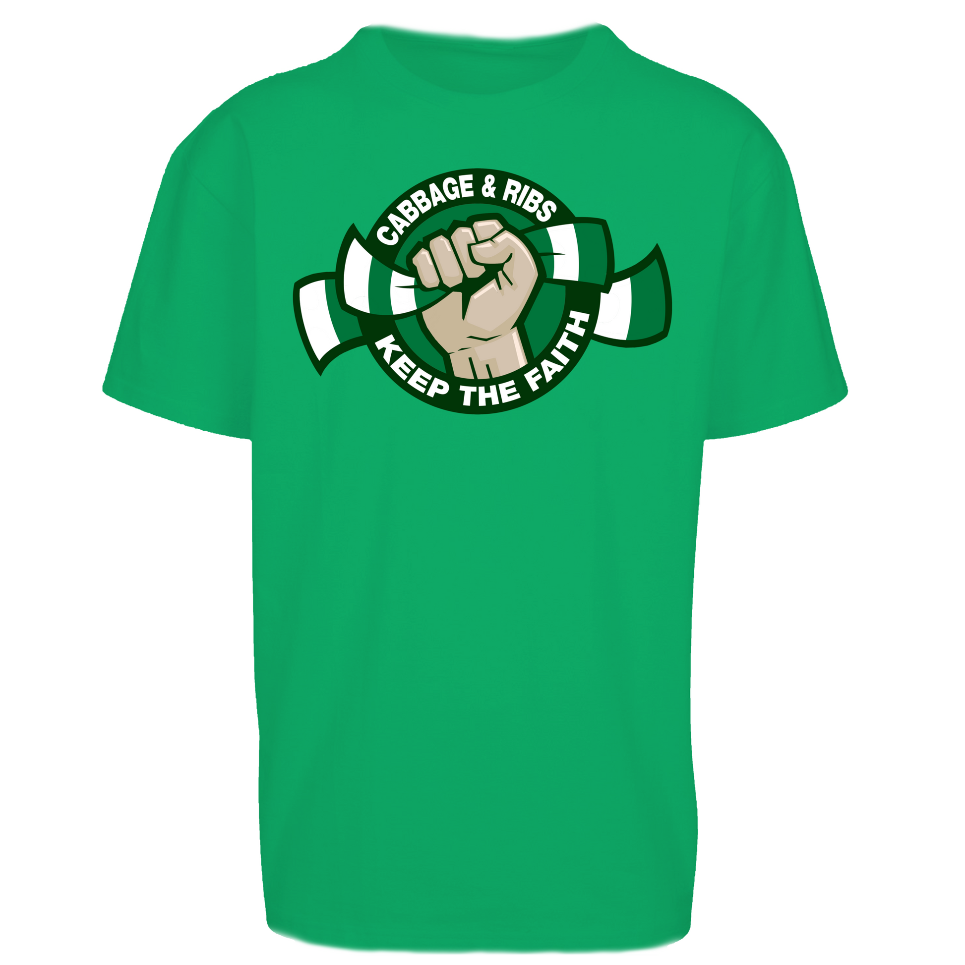 Hibernian Fans Football Oversized T Shirt