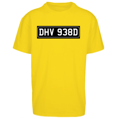 Only Fools & Horses Number Plate - Oversized T Shirt
