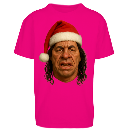Bret Hart Christmas Oversized T Shirt