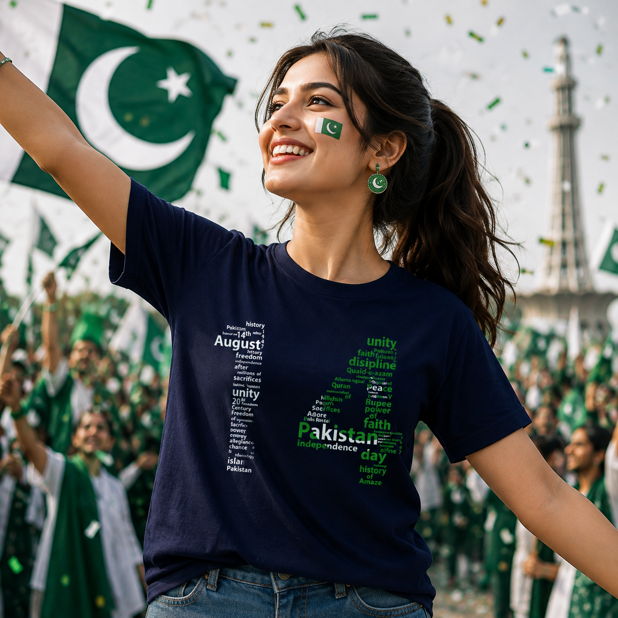 Pakistan Independence Day T Shirt