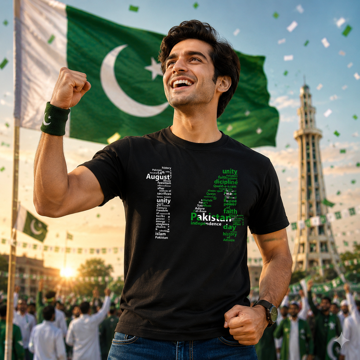 Pakistan Independence Day T Shirt