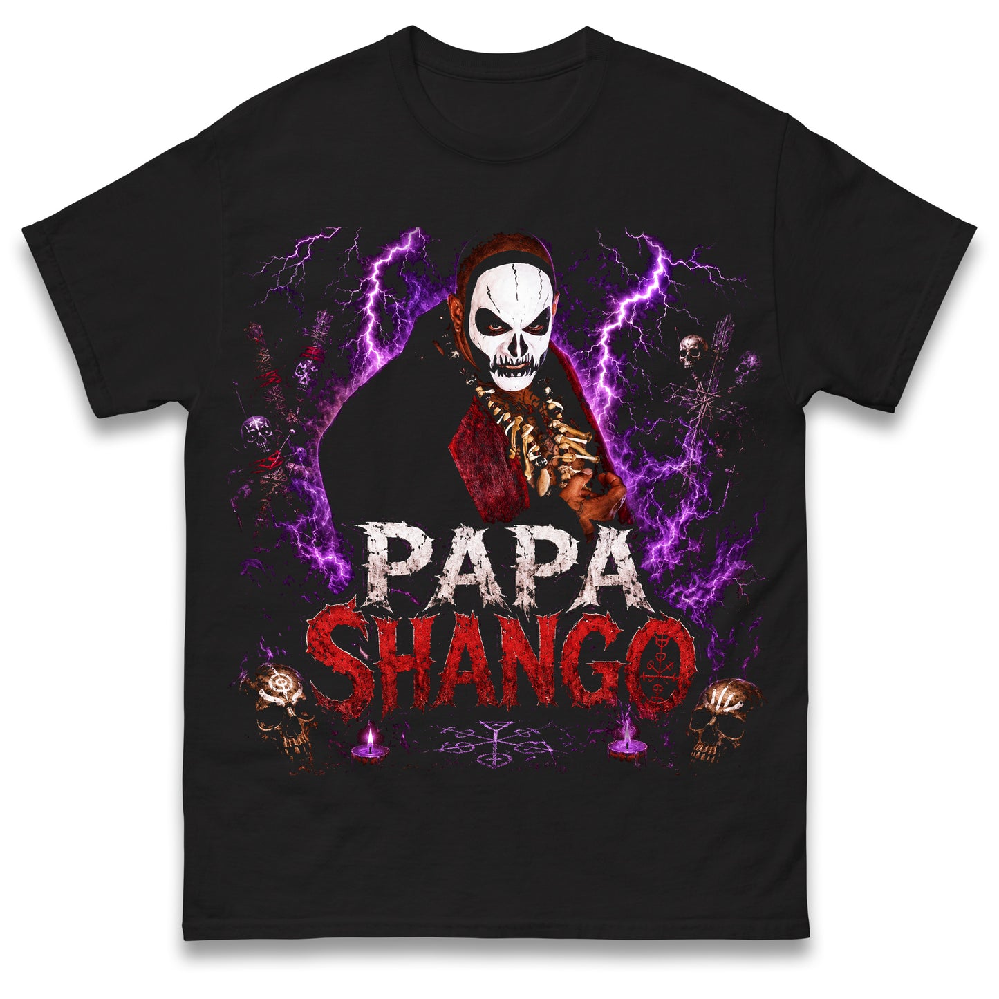 Papa Shango WWF Pro Wrestling T Shirt