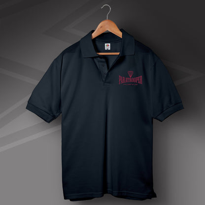 Paratrooper It's a Way of Life Polo Shirt