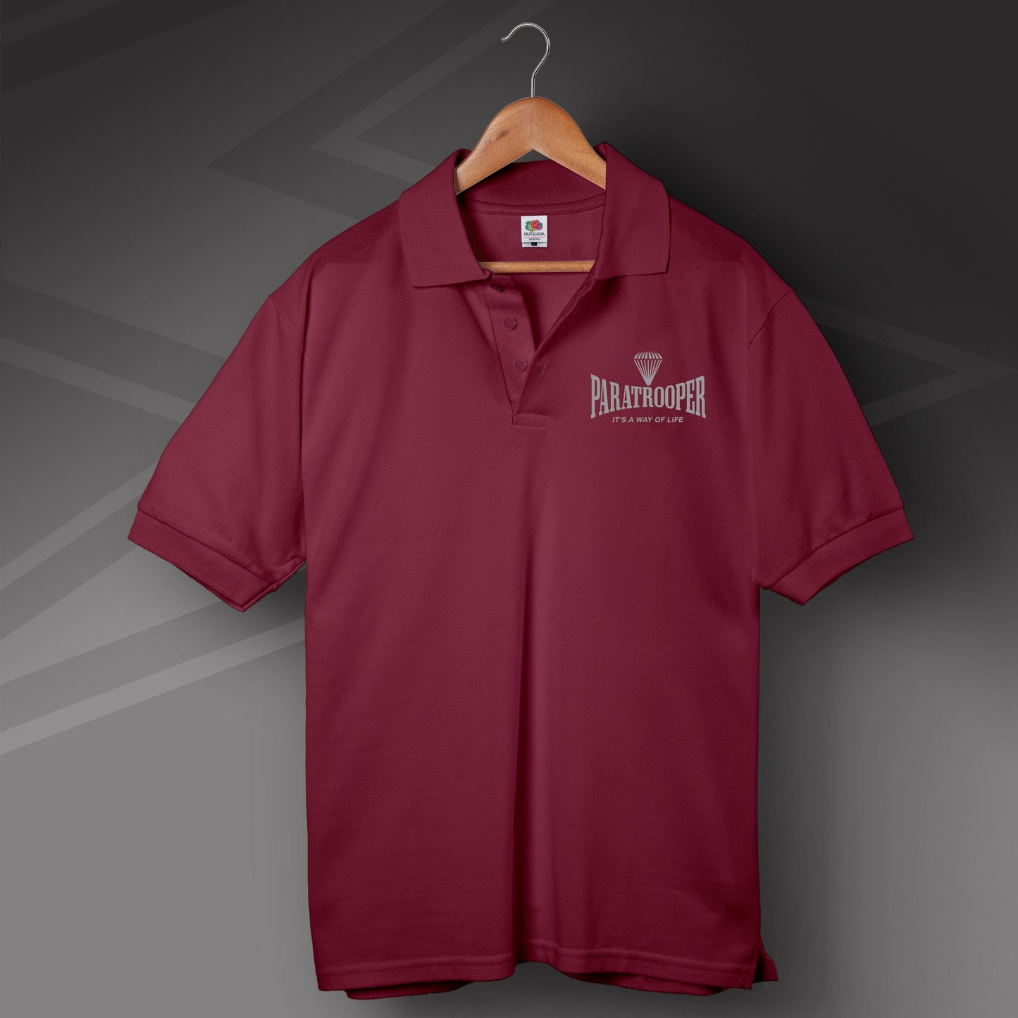 Paratrooper It's a Way of Life Polo Shirt
