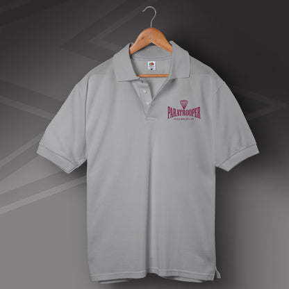 Paratrooper It's a Way of Life Polo Shirt