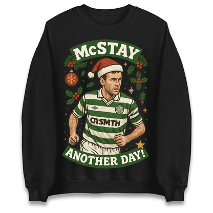 McStay Another Day Celtic Christmas Jumper