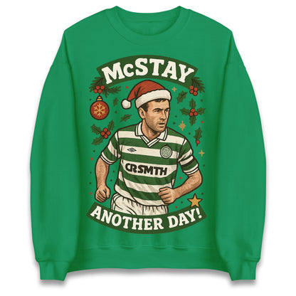 McStay Another Day Celtic Christmas Jumper
