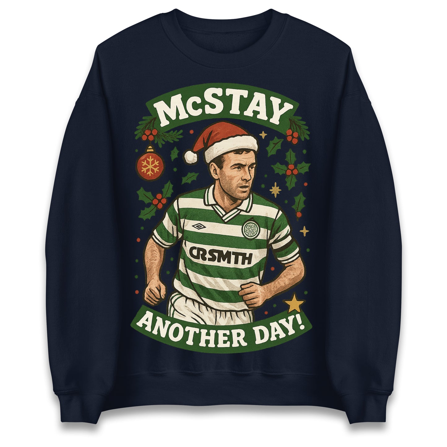 McStay Another Day Celtic Christmas Jumper