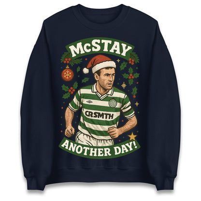 McStay Another Day Celtic Christmas Jumper