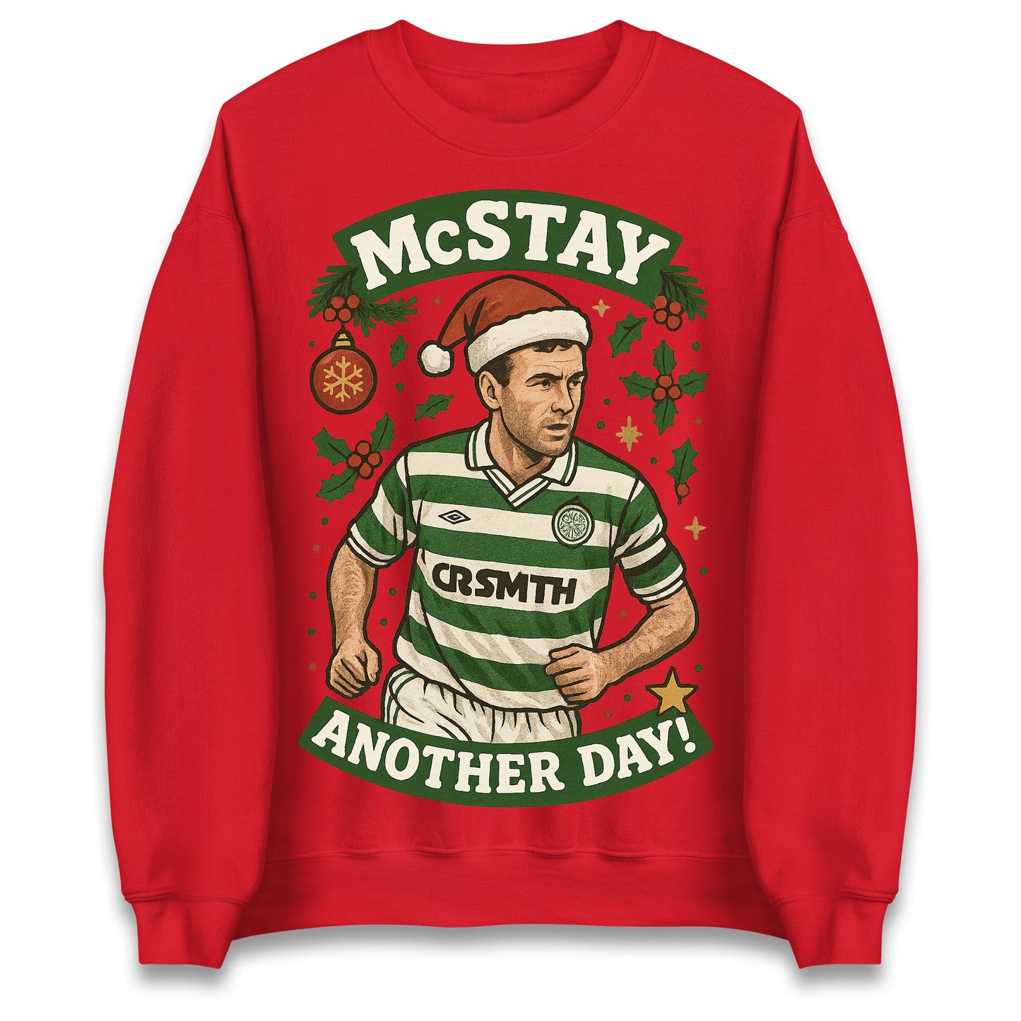 McStay Another Day Celtic Christmas Jumper
