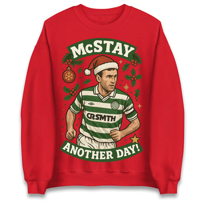 McStay Another Day Celtic Christmas Jumper