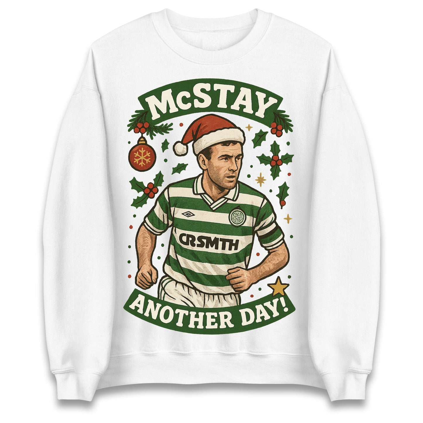 McStay Another Day Celtic Christmas Jumper