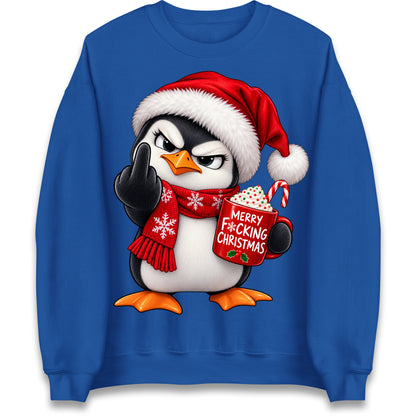Penguin Christmas Sweater Mens