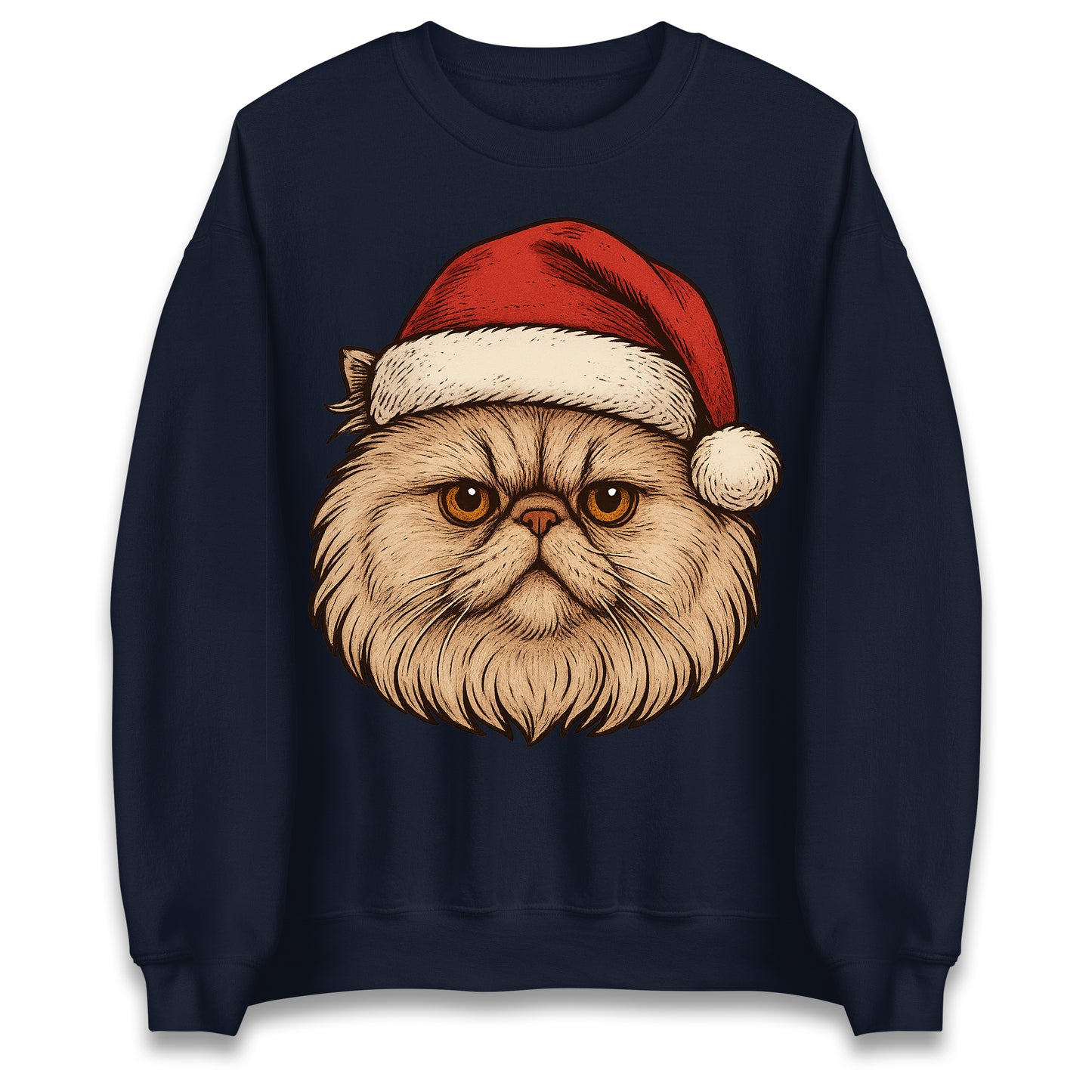 Persian Cat Christmas Jumper
