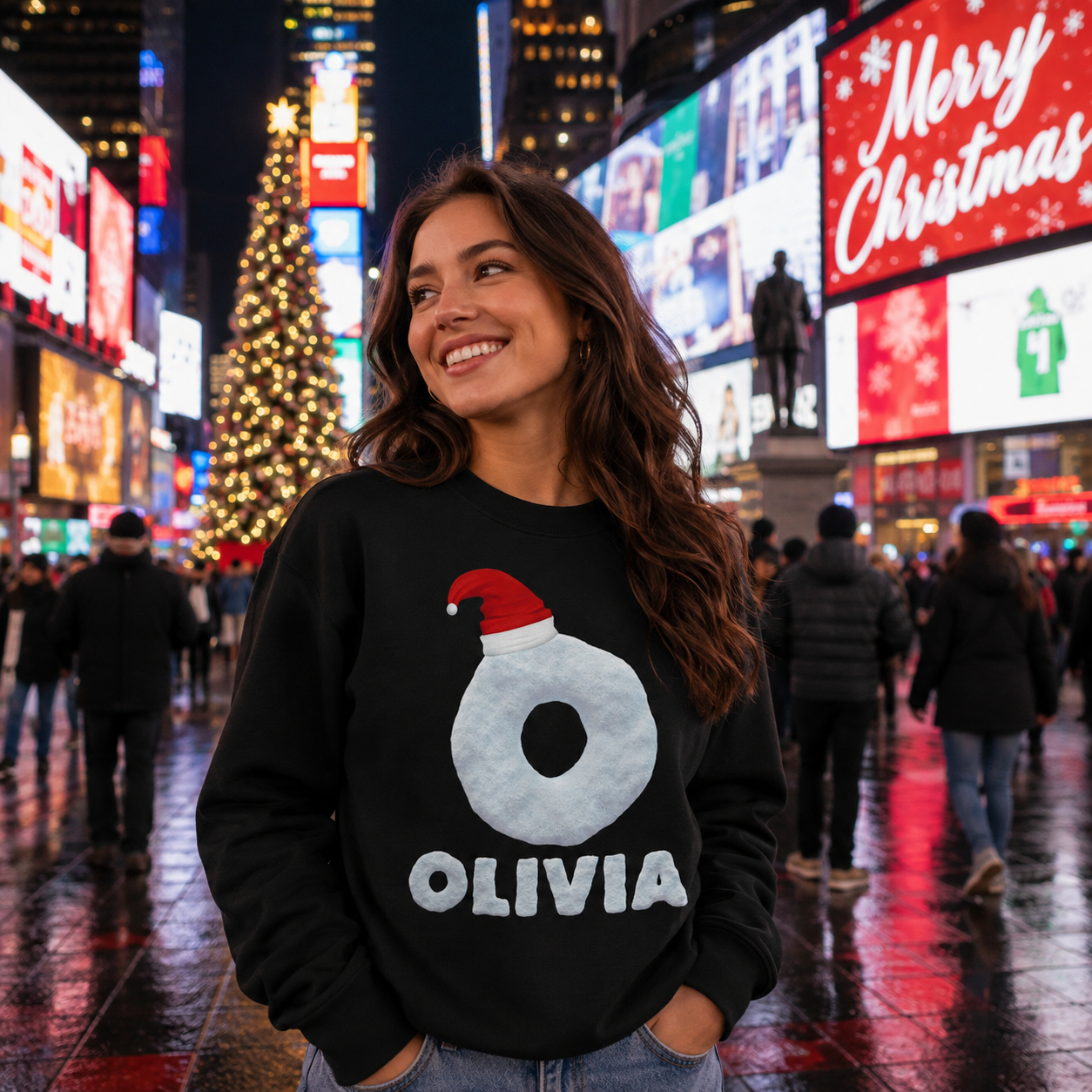 Personalised Christmas Jumper with Name UK