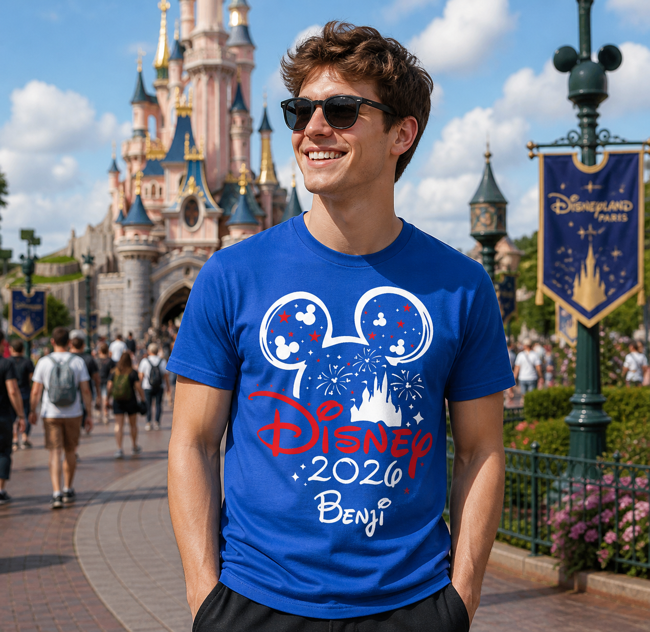 Personalised Disney 2026 T Shirt with any Name