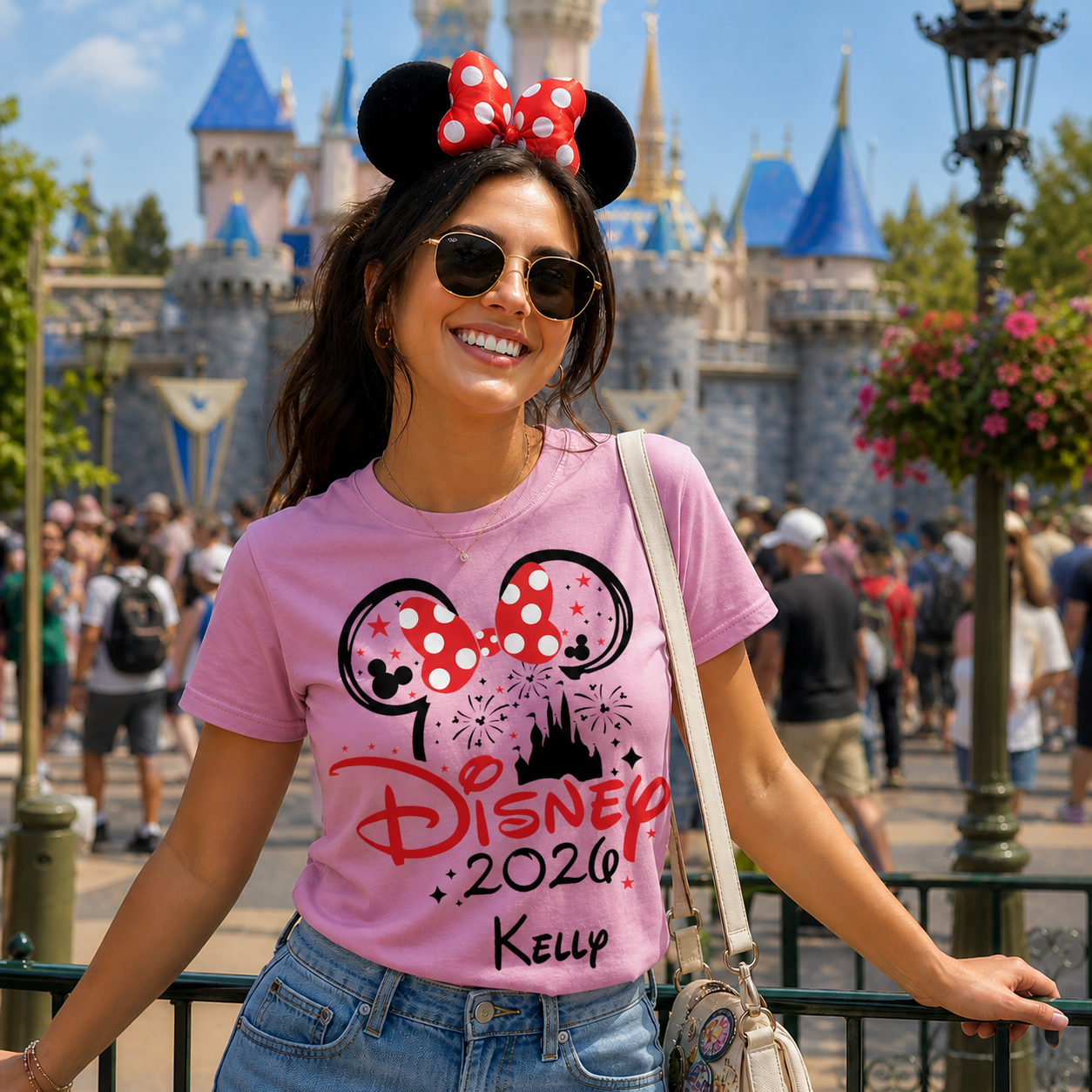 Personalised Disney 2026 T Shirt with any Name