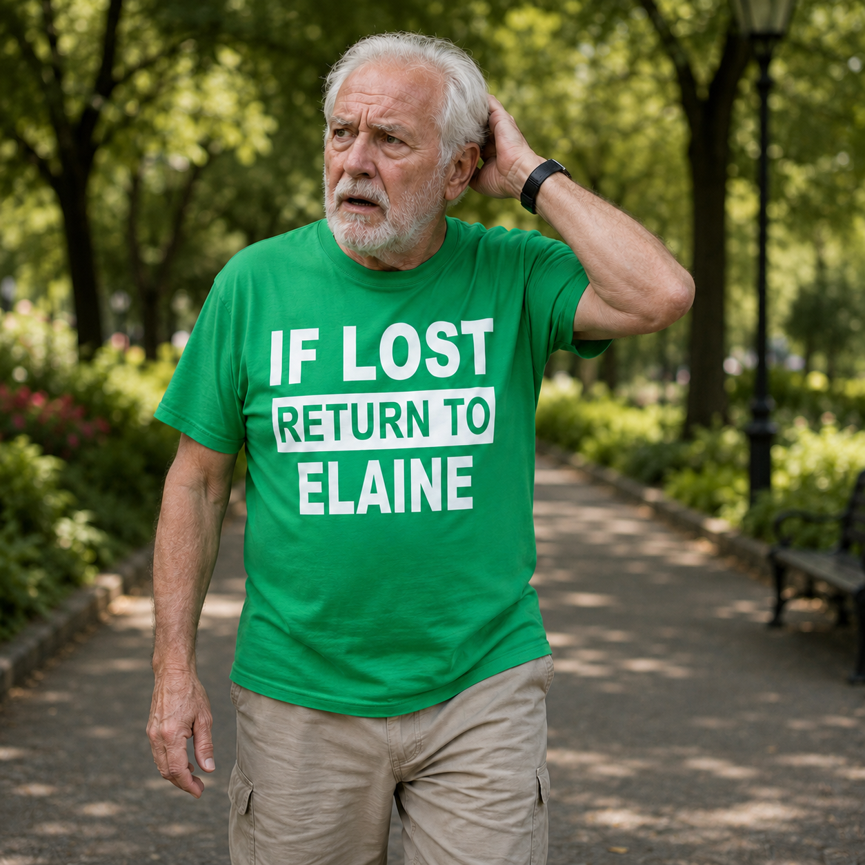 Personalised If Lost Return To Name Shirt Custom Name Shirt Matching Family Shirt Vacation Gift Shirt