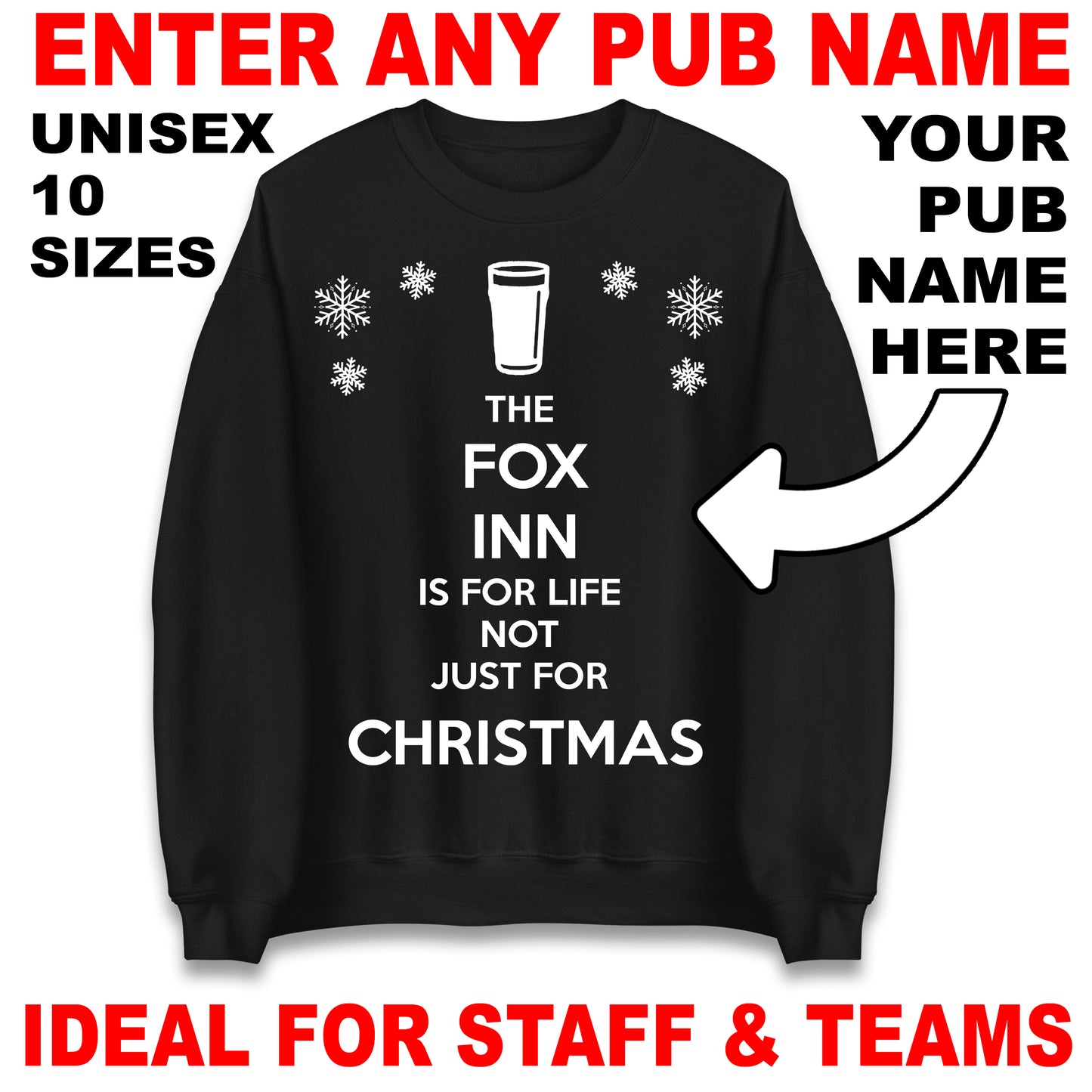 Pub Christmas Jumper