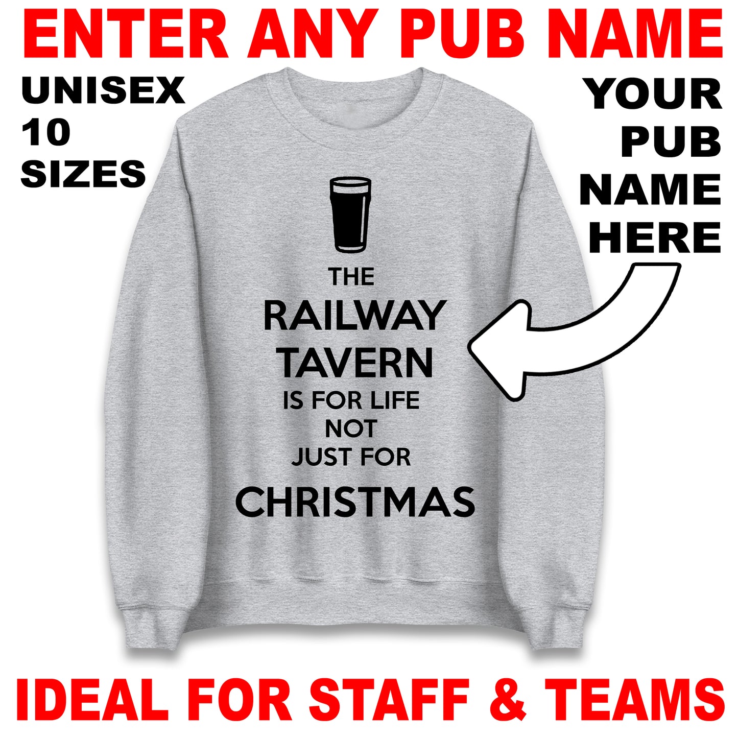 Pub Christmas Jumper
