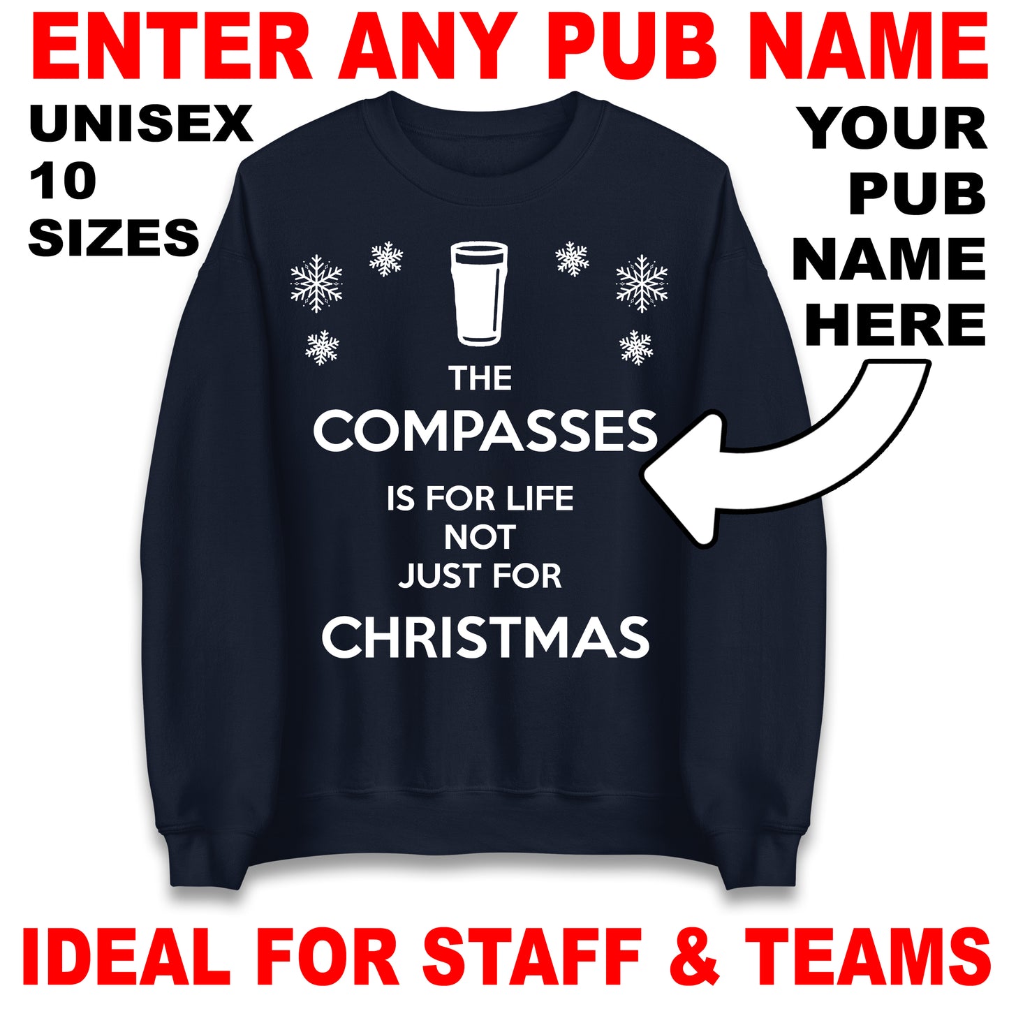 Pub Christmas Jumper