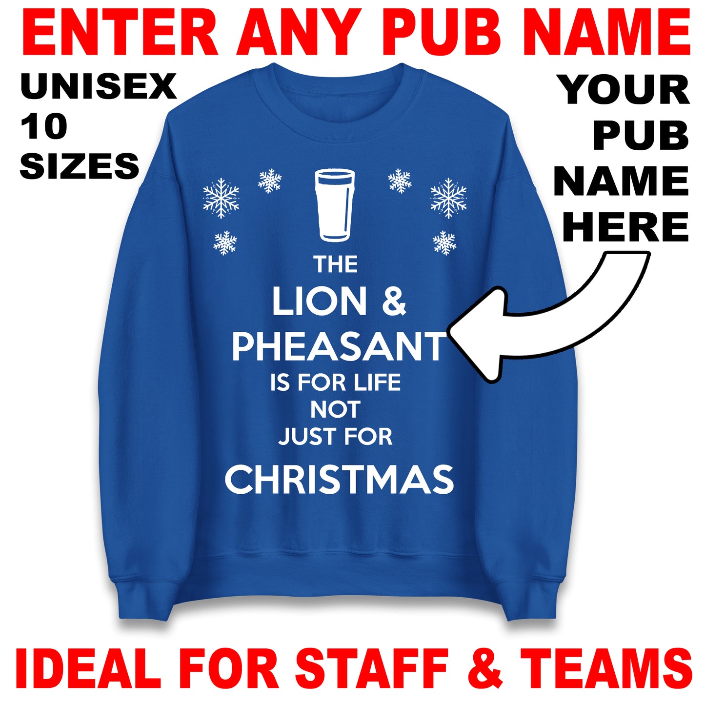 Pub Christmas Jumper