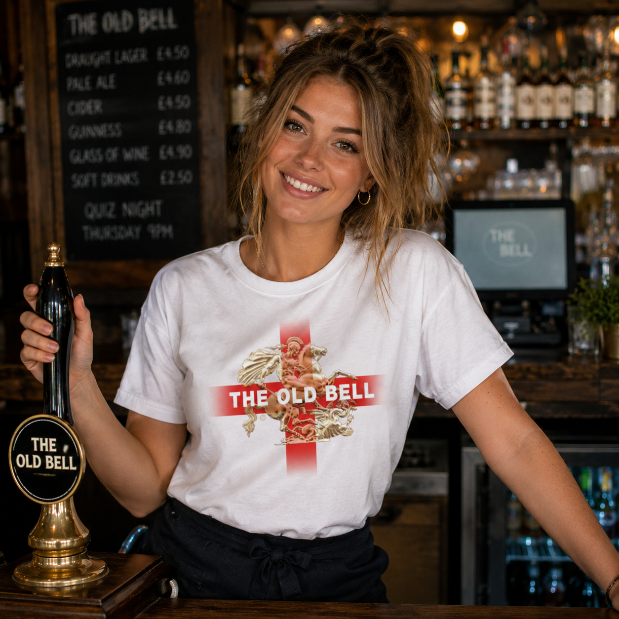 Personalised Pub England Shirt