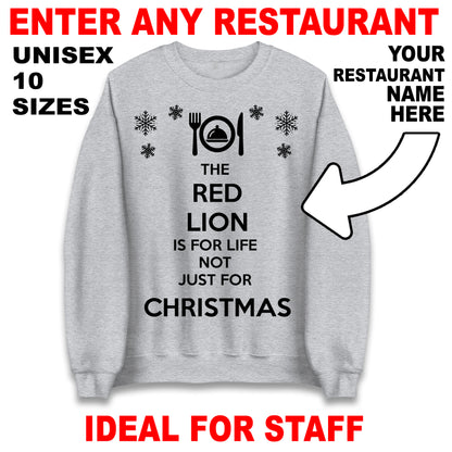 Restaurant Christmas Jumper